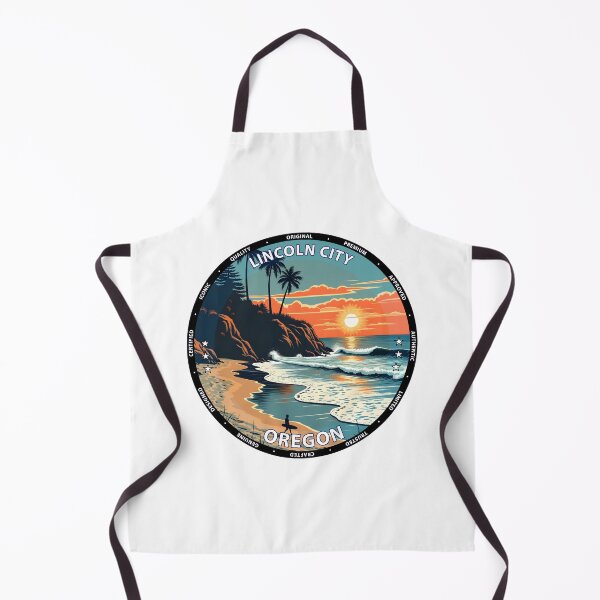 Item preview, Lincoln City – Oregon USA - Surf lifestyle sandy point break waves designed and sold by inkNext.