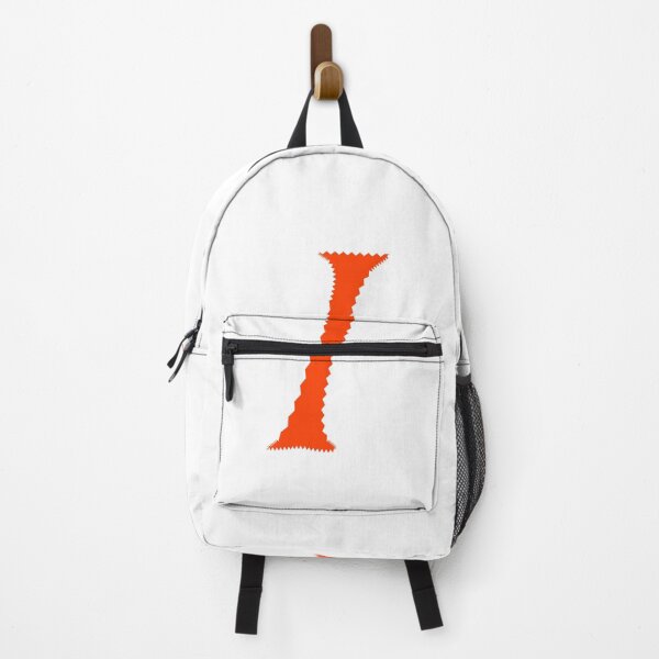 Item preview, Electric Orange Letter I – Spiky Script Calligraphy designed and sold by uncoXab.
