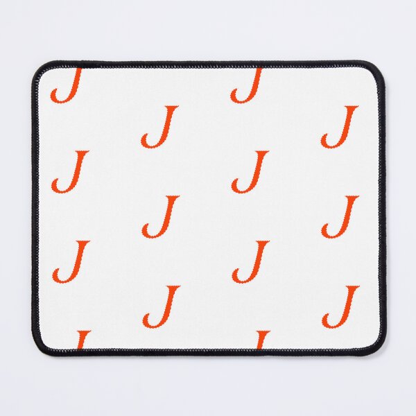 Item preview, Electric Orange Letter J – Spiky Script Calligraphy designed and sold by uncoXab.