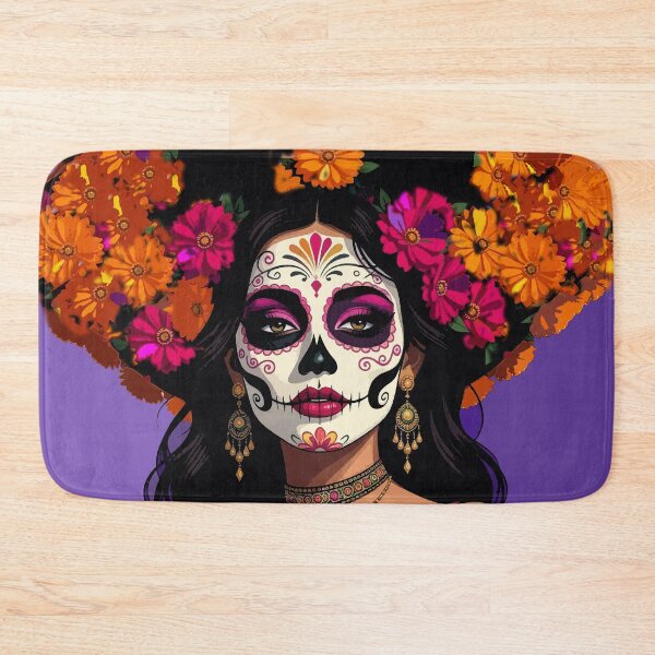 Item preview, Catrina floreada designed and sold by Art Sebastian Moreno.