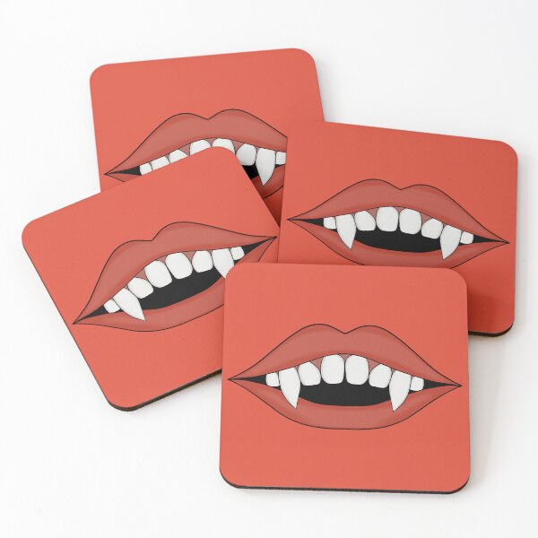 Item preview, Vampire Fanged Lip Art designed and sold by shopdiego.
