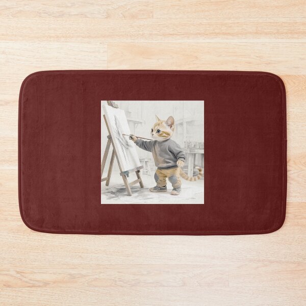Item preview, Artistic Feline Painter designed and sold by Matthew Gonzalez.