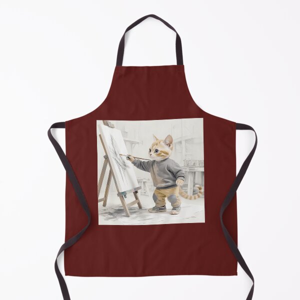 Item preview, Artistic Feline Painter designed and sold by Matthew Gonzalez.