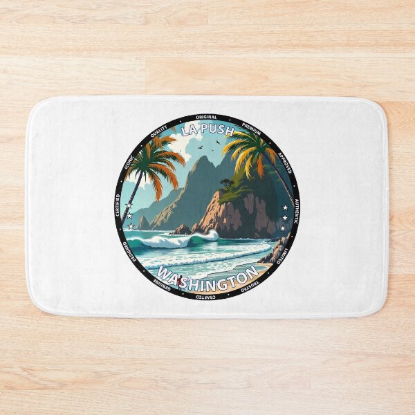 Item preview, La Push – Washington USA - Surf lifestyle remote forested waves designed and sold by inkNext.