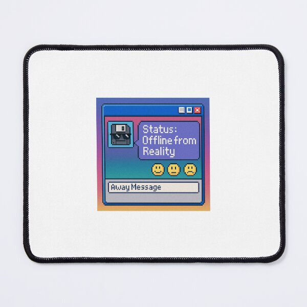 Item preview, Status: Offline from Reality – Retro Instant Messenger designed and sold by PulsivoxRecords.