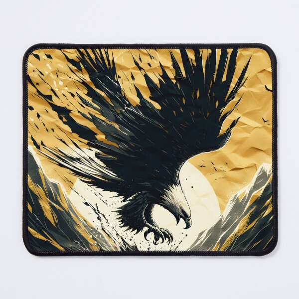 Item preview, Charcoal Parchment Eagle, Ai Generated Art  designed and sold by ACC .