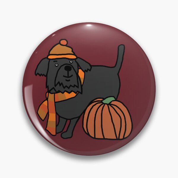 Item preview, Fall Season Cute Dog Scarf Hat Pumpkin designed and sold by ellenhenry.