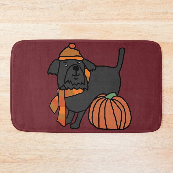 Item preview, Fall Season Cute Dog Scarf Hat Pumpkin designed and sold by ellenhenry.