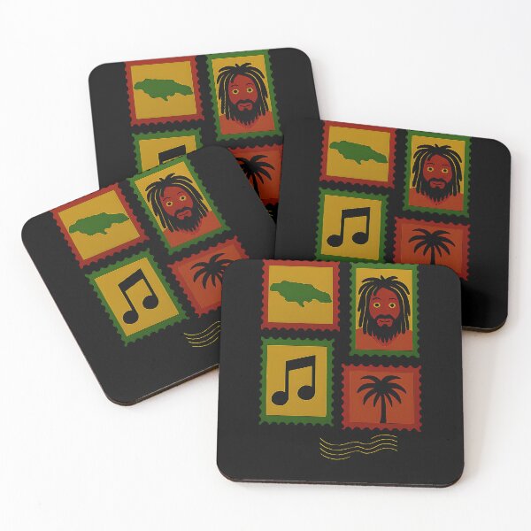 Item preview, Reggae, Jamaica Lover Postage Stamp Style Vacation Motives designed and sold by Logiamerch.