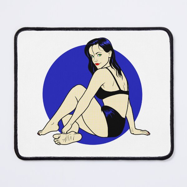 Item preview, Goth Bikini Pinup designed and sold by SolefulStickers.