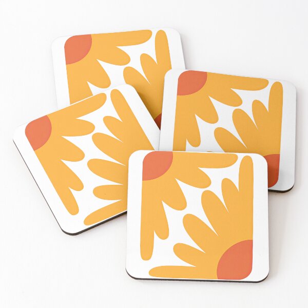 Item preview, Abstract Yellow and Orange Shapes Graphic Art designed and sold by ArtfulWeave.