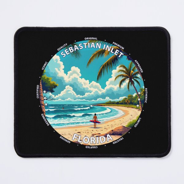 Item preview, Sebastian Inlet – Florida USA - Surf lifestyle powerful inlet waves designed and sold by inkNext.