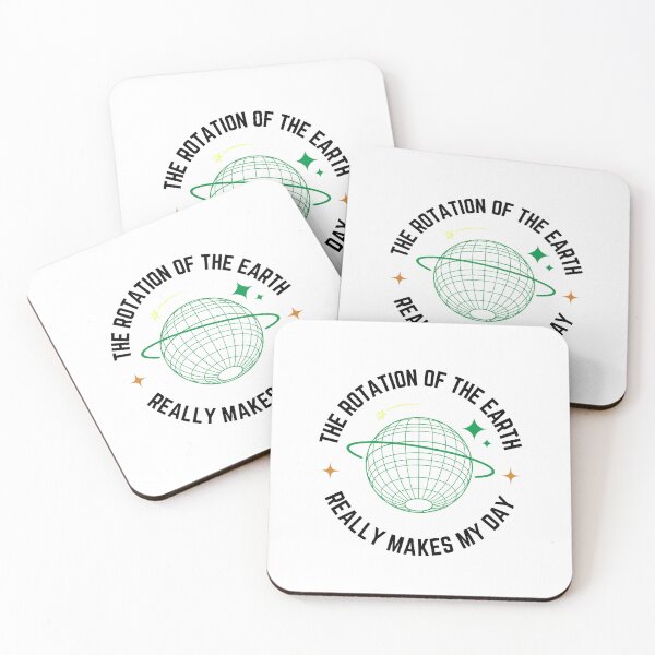 Item preview, Earth Rotation – Science Humor Design designed and sold by NxtGenDesigns.
