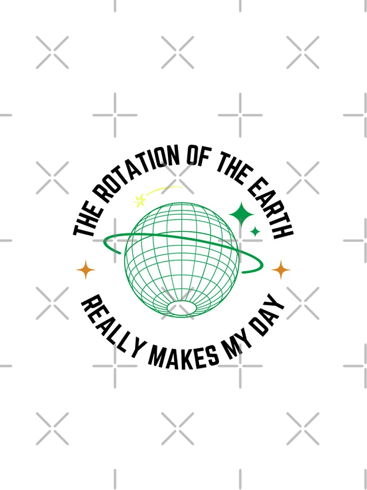 Thumbnail 4 of 4, iPhone Case, Earth Rotation – Science Humor Design designed and sold by NxtGenDesigns.