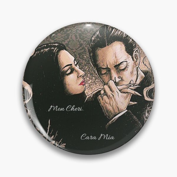 Item preview, Gomez and Morticia love designed and sold by SanelaLuckyStar.