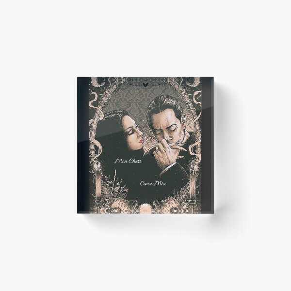 Item preview, Gomez and Morticia love designed and sold by SanelaLuckyStar.