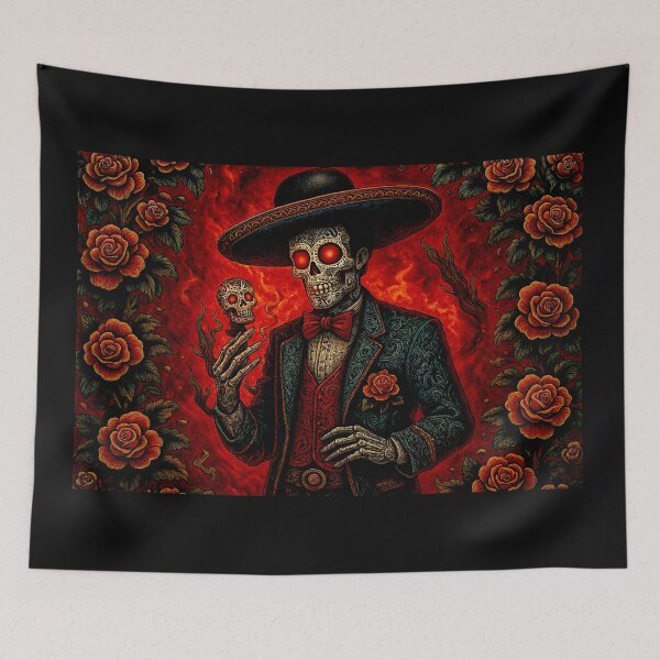 Item preview, The Mexican Dia de los Muertos designed and sold by Helios Be. Lavsh.