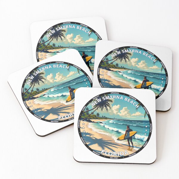 Item preview, New Smyrna Beach – Florida USA - Surf lifestyle Atlantic waves designed and sold by inkNext.