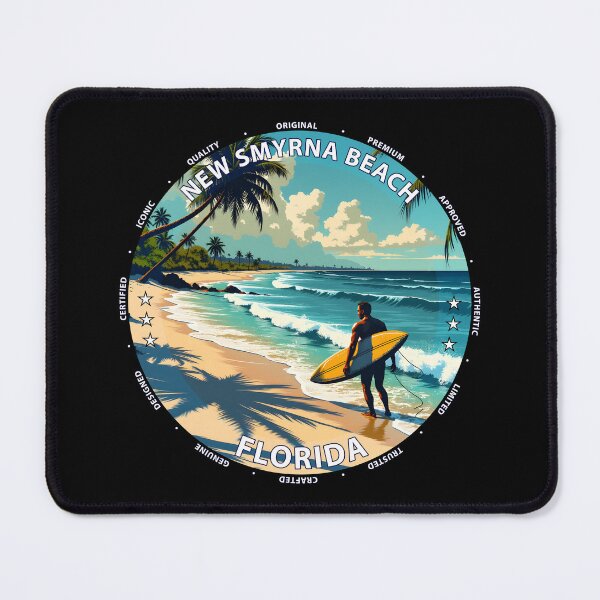 Item preview, New Smyrna Beach – Florida USA - Surf lifestyle Atlantic waves designed and sold by inkNext.