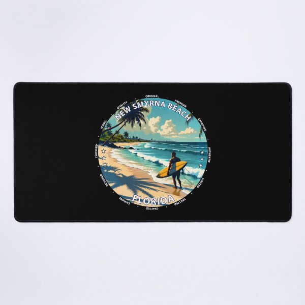Item preview, New Smyrna Beach – Florida USA - Surf lifestyle Atlantic waves designed and sold by inkNext.