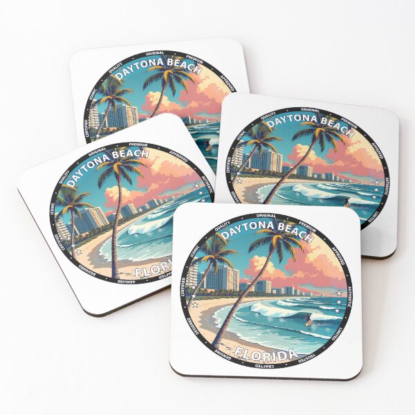 Item preview, Daytona Beach – Florida USA - Surf lifestyle sandy beach waves designed and sold by inkNext.