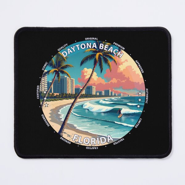 Item preview, Daytona Beach – Florida USA - Surf lifestyle sandy beach waves designed and sold by inkNext.