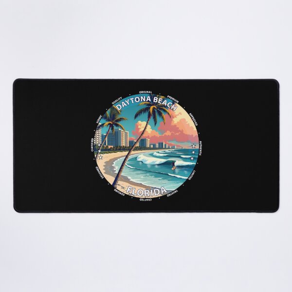 Item preview, Daytona Beach – Florida USA - Surf lifestyle sandy beach waves designed and sold by inkNext.