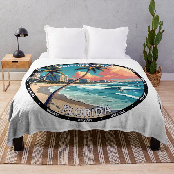 Item preview, Daytona Beach – Florida USA - Surf lifestyle sandy beach waves designed and sold by inkNext.