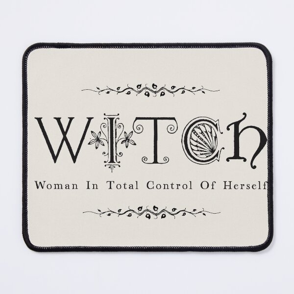 Item preview, Witch Definition - Woman in Total Control of Herself designed and sold by OhFineArt.