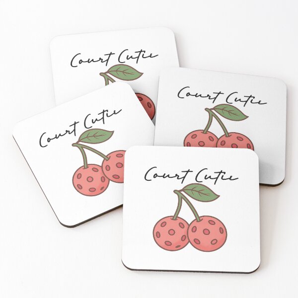 Item preview, Cute Pickleball Cherry Art Court Cutie designed and sold by designbycecilia.