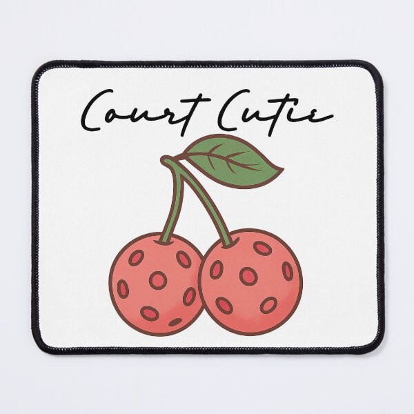 Item preview, Cute Pickleball Cherry Art Court Cutie designed and sold by designbycecilia.