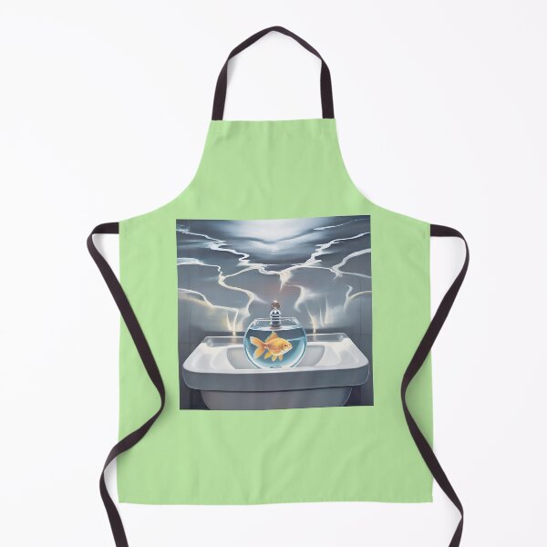 Item preview, Goldfish in a Bowl on Sink designed and sold by Sarah Turner.