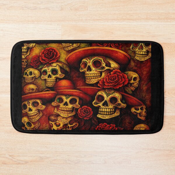 Item preview, The Mexican Dia de los Muertos Skulls designed and sold by Helios Be. Lavsh.