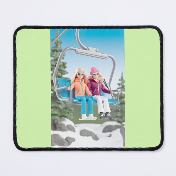 Item preview, Skiing Friends on Chairlift Adventure designed and sold by Jeffrey Coleman.