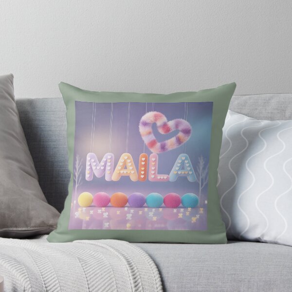 Item preview, MAILA Name Heart Design designed and sold by Jeffrey Coleman.