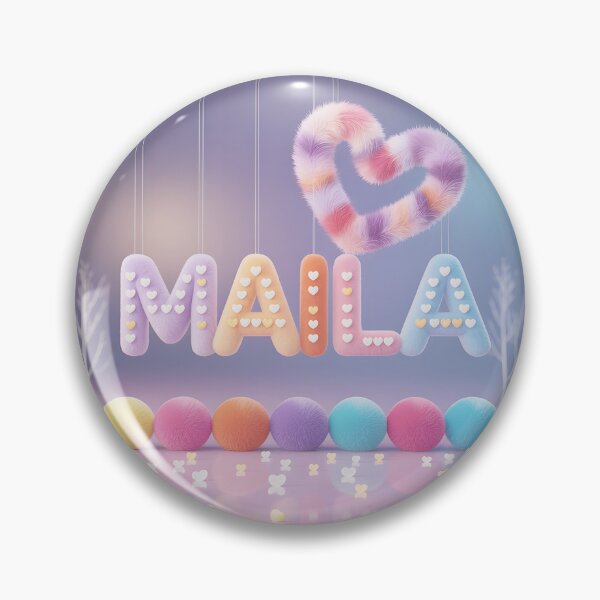 Item preview, MAILA Name Heart Design designed and sold by Jeffrey Coleman.