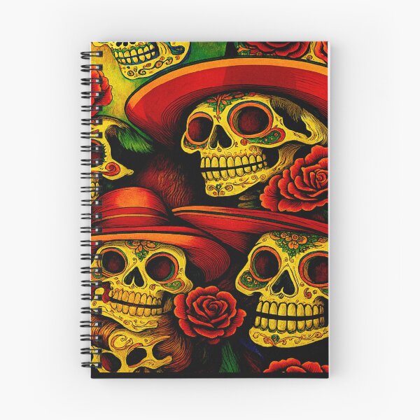 Item preview, The Mexican Dia de los Muertos Skulls #1 designed and sold by Helios Be. Lavsh.