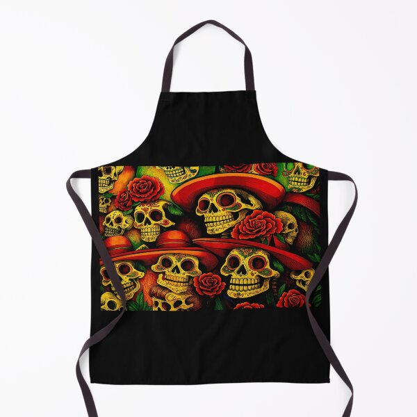 Item preview, The Mexican Dia de los Muertos Skulls #1 designed and sold by Helios Be. Lavsh.