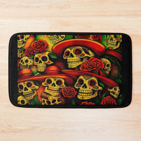 Item preview, The Mexican Dia de los Muertos Skulls #1 designed and sold by Helios Be. Lavsh.
