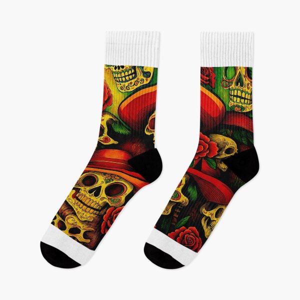 Item preview, The Mexican Dia de los Muertos Skulls #1 designed and sold by Helios Be. Lavsh.