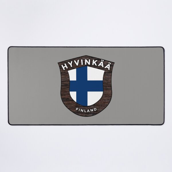 Item preview, Hyvinkää Finland Emblem Flag designed and sold by World Designs.