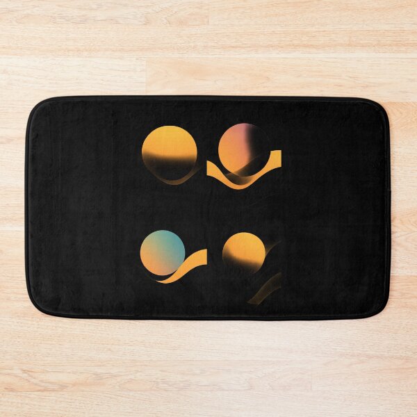 Item preview, Modern Abstract Art – Circles, Waves, and Gradient Composition designed and sold by OnPointOutfits.