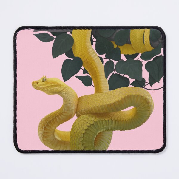 Item preview, Yellow eyelash viper designed and sold by CLBArtDesign.