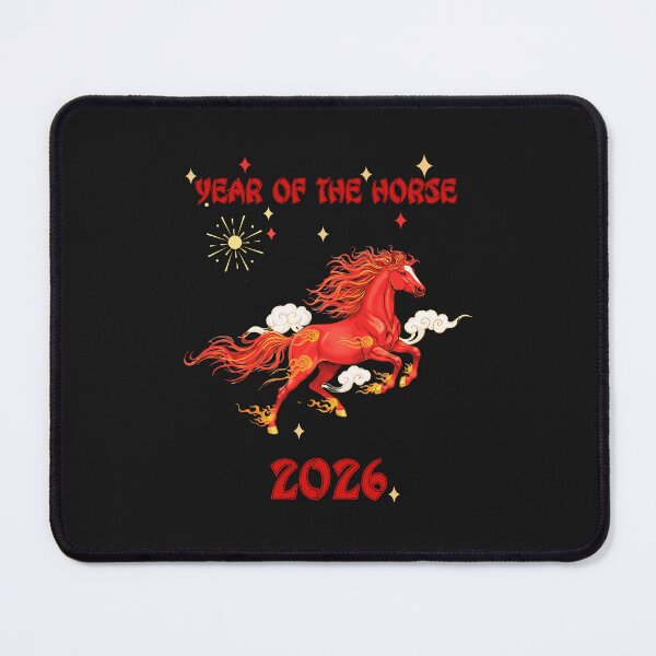 Item preview, Year Of The Horse 2026 : Lunar New Year Fire Horse Zodiac designed and sold by elynne9.