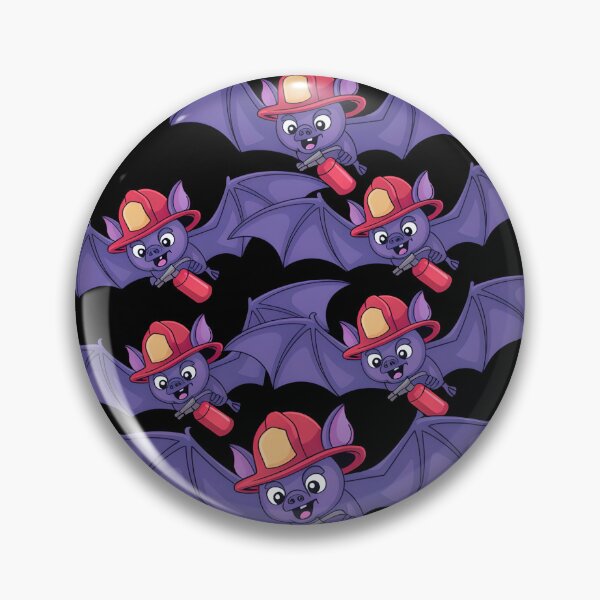 Item preview, Halloween Firefighter Bats  designed and sold by PeteLawliiet.