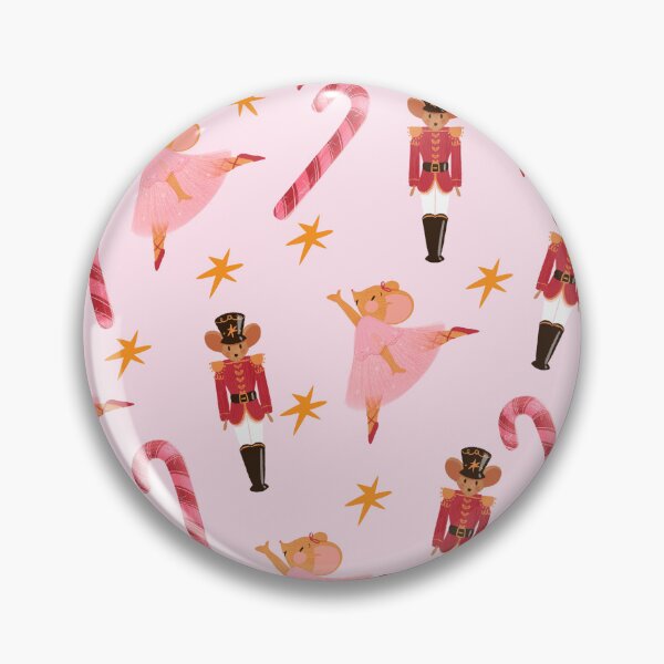 Item preview, Pink Nutcracker Ballet, Candy Canes & Mice designed and sold by KittyStrand.