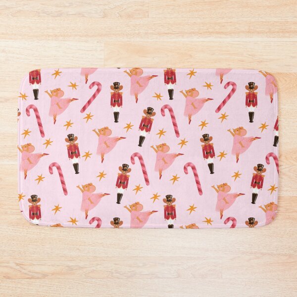 Item preview, Pink Nutcracker Ballet, Candy Canes & Mice designed and sold by KittyStrand.