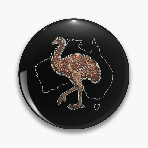 Item preview, The Bush Sentinel: Emu Portrait designed and sold by FreiherrPK.
