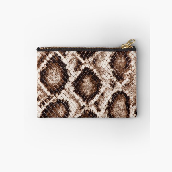 Item preview, Python Animal Pattern - Warm Brown Diamond Motif designed and sold by trajeado14.
