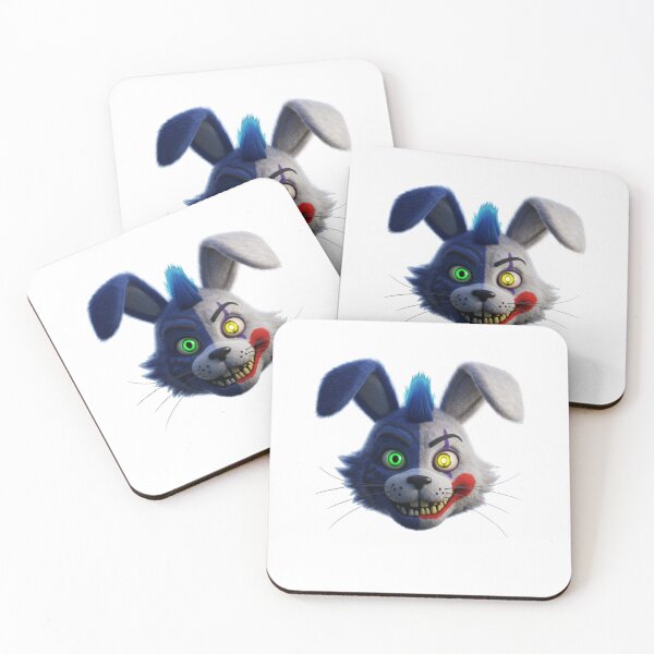 Item preview, Halloween Dual-Faced Bunny – Dark 3D Mischievous Rabbit with Split Personality designed and sold by PixelVibe782.